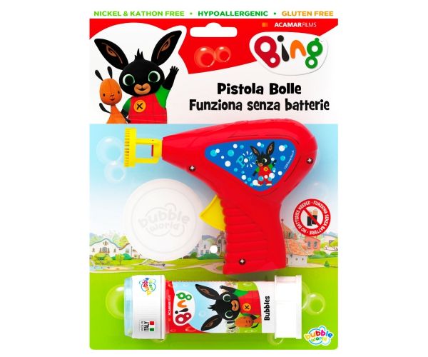 Bing nyuszi buborékfújó pisztoly 60ml-es