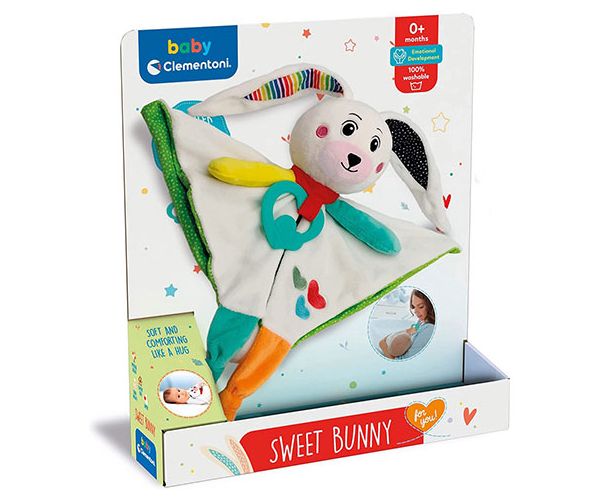 Nyuszis szundi és nyálkendő - Clementoni baby
