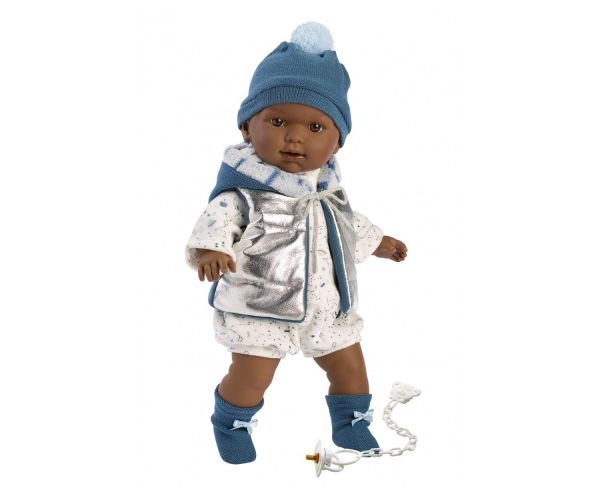 Zareb 42cm-es baba hanggal és cumival