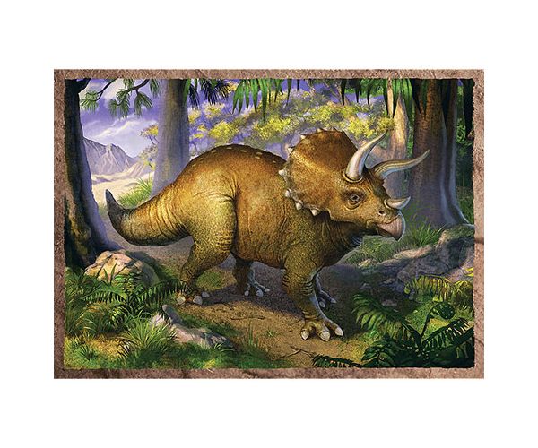 Érdekes dínók 4 az 1-ben puzzle - Trefl