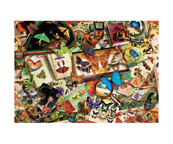 A lepkegyűjtő 500db-os HQC kompakt puzzle - Clementoni