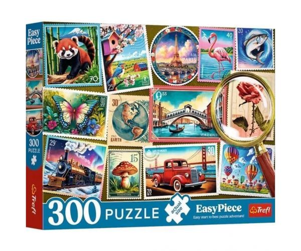 Bélyeggyűjtemény Easy Piece 300db-os puzzle - Trefl