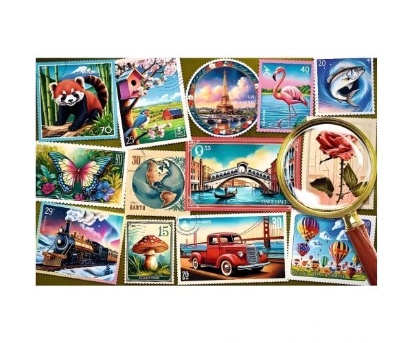 Bélyeggyűjtemény Easy Piece 300db-os puzzle - Trefl