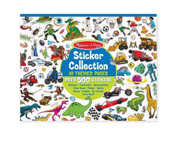 Matricagyűjtemény 500db matricával - Melissa & Doug