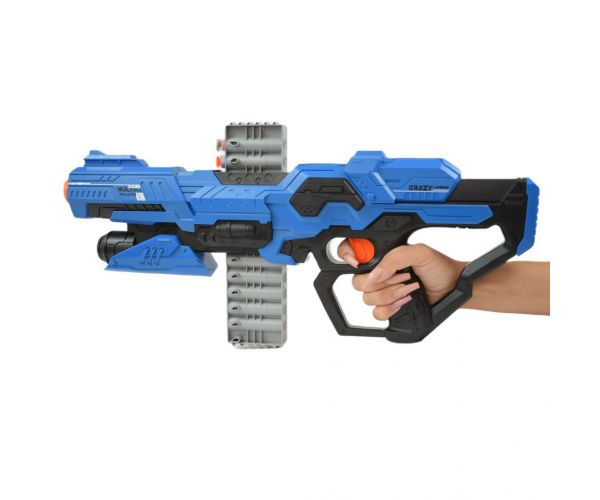 Frantic Launcher: Szivacslövő fegyver 10 méteres lövő távolsággal és töltényekkel 49cm