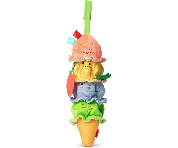 Fagyi alakú rágóka hanggal - Melissa & Doug