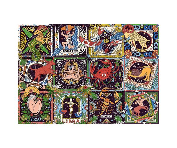 Zodiákus jelek 1000 db-os puzzle - Trefl