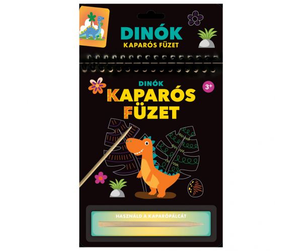 Kaparós foglalkoztató füzet - Dinók