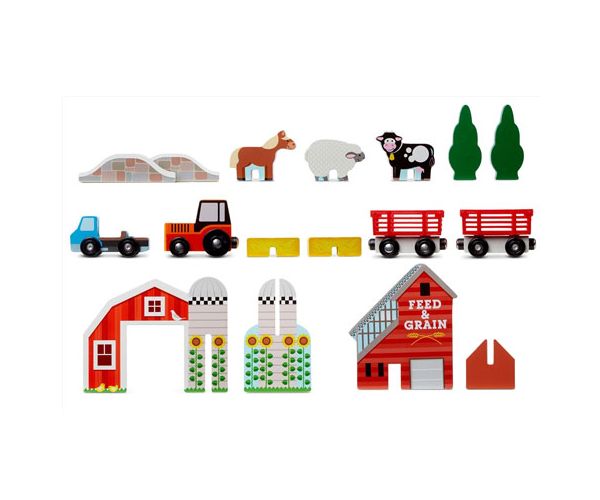 Vidd magaddal fa farm játékszett - Melissa & Doug