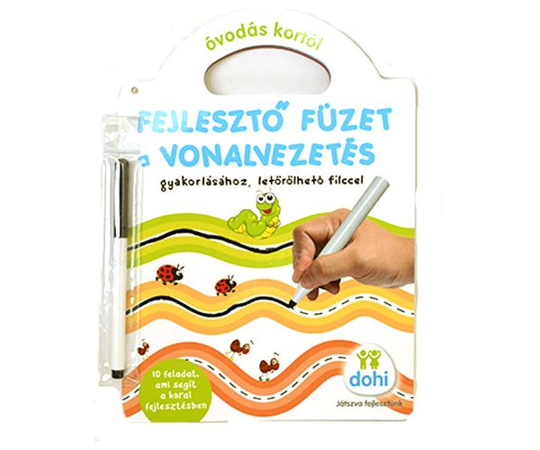 Fejlesztő füzet - Vonalvezetés - D-Toys