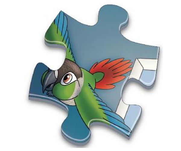 Állati party 48db-os padló puzzle 60x90cm